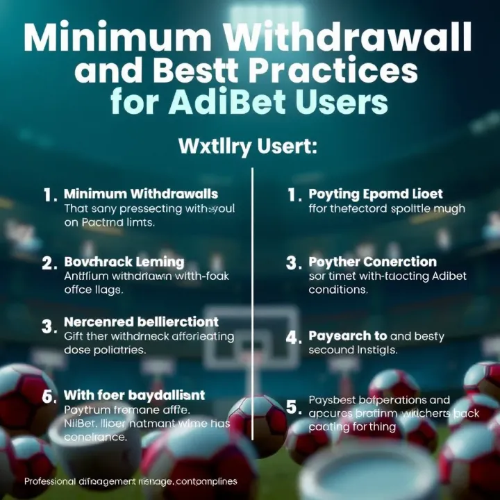 Illustration of key points on minimum withdrawal limits and tips for smooth transactions in Nigeria