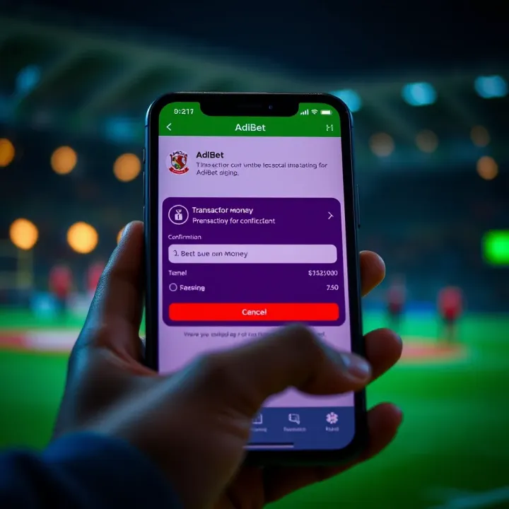 Transaction Confirmation on AdiBet Mobile Platform Secure confirmation of a successful transaction on a mobile betting platform