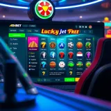 Interface of Adibet Lucky Jet Free showing game options and navigation for users