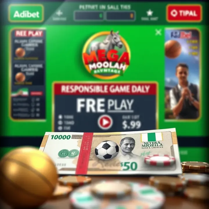 Graphic showing Nigerian currency and digital interface symbols highlighting responsible gaming and player benefits