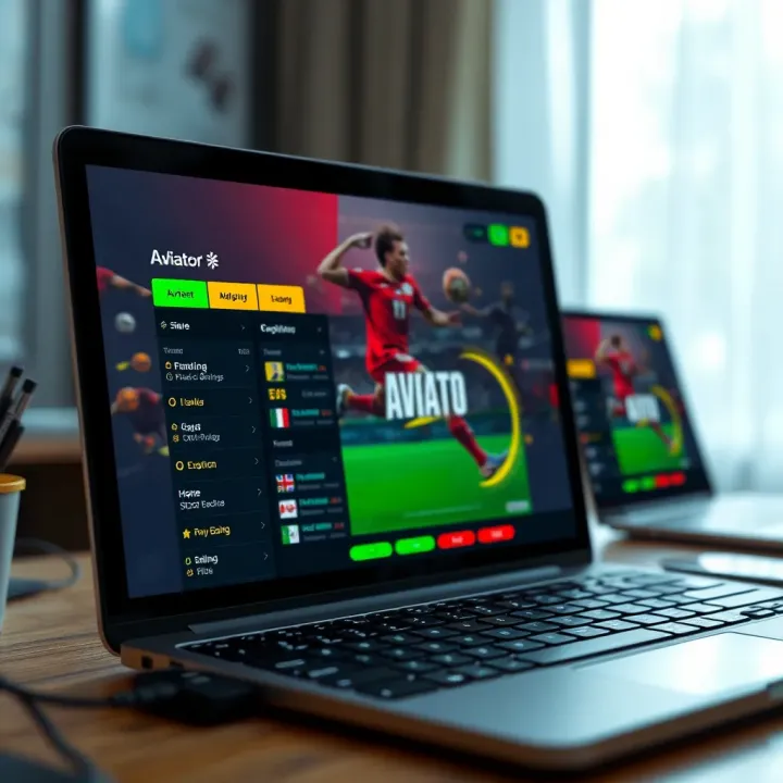 Graphic illustrating popular online platforms for Aviator betting in Nigeria