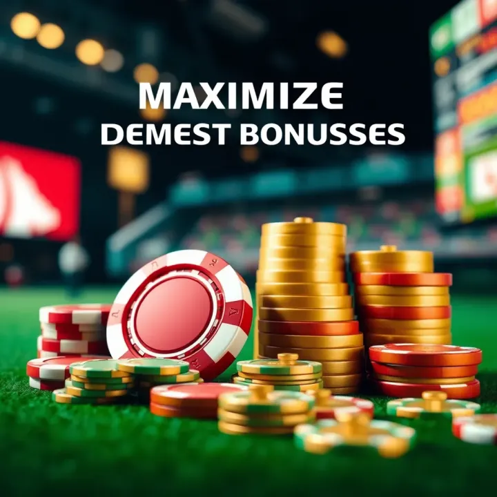 Graphic of virtual casino chips and currency symbols representing gaming bonuses in Nigeria