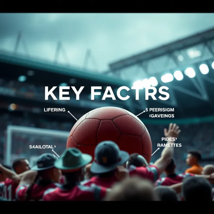 Illustration showing factors influencing sports betting odds in Nigeria