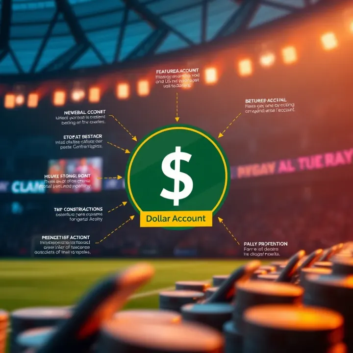 Diagram explaining how the AdiBet dollar account works for managing US dollars in Nigeria
