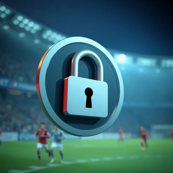 Ensuring Security for Your Adibet Account Secure padlock symbol representing account security for online betting