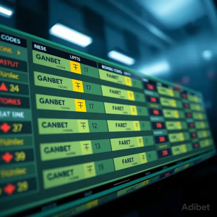 Conceptual graphic showing multiple betting options with highlighted booking codes for easy tracking