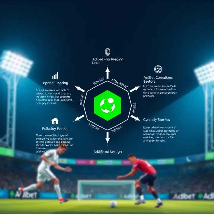 Diagram illustrating the key features and benefits of the AdiBet loyalty program for sports bettors in Nigeria