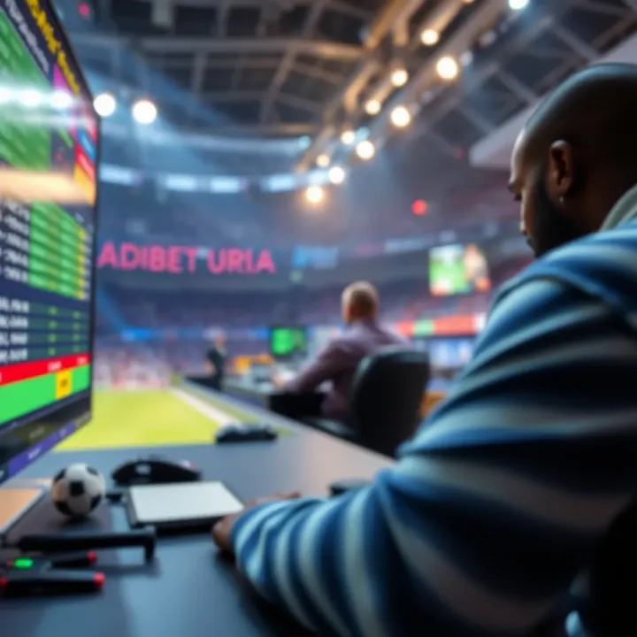 Visual representation of sports betting odds on Adibet Nigeria platform